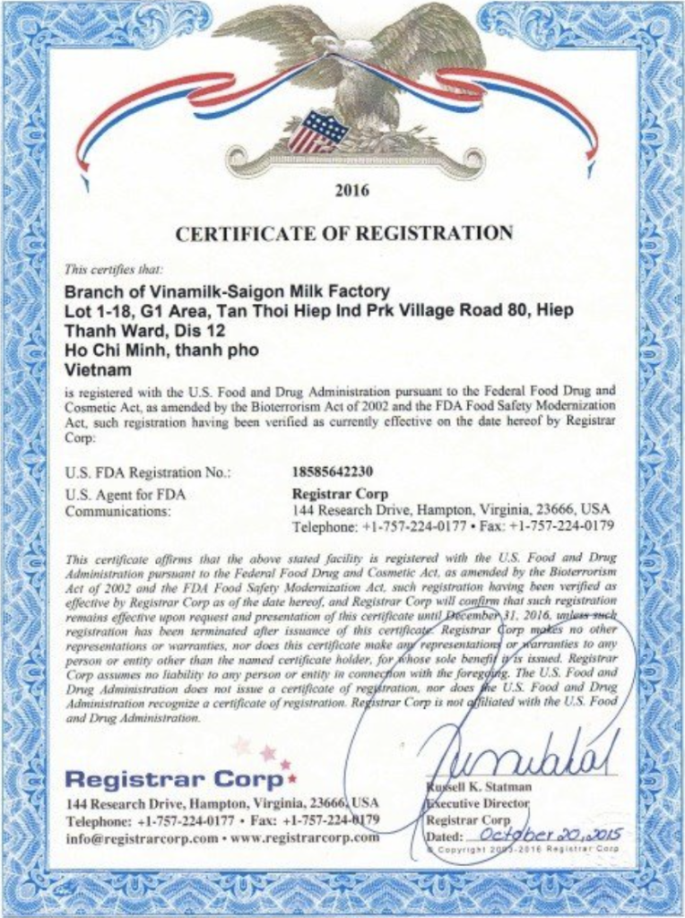 BSTI Certificate